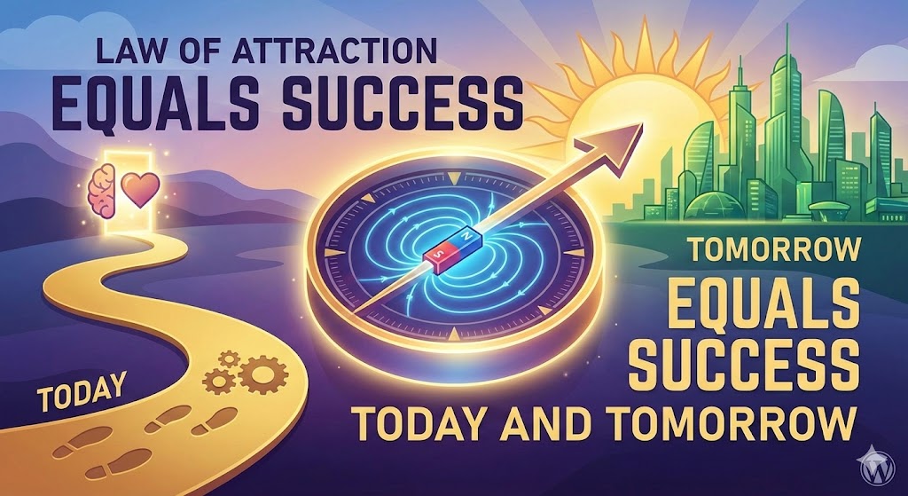 Law of Attraction Equals Success Today and Tomorrow